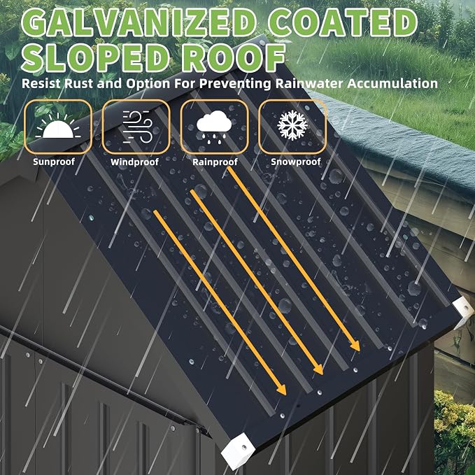 AECOJOY Outdoor Storage Cabinet Waterproof - Image 4