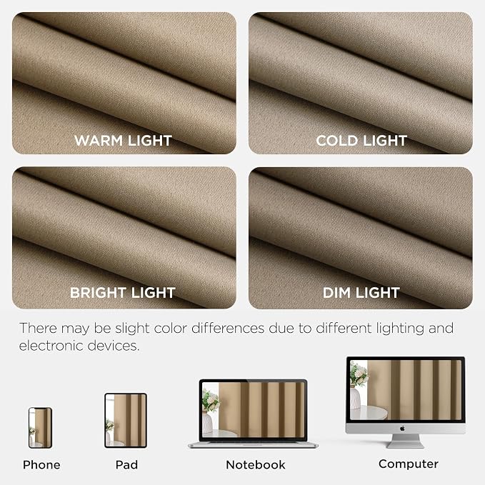 Joydeco Door Curtain Blackout Curtains - Image 8
