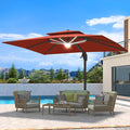 10 X 13 FT Cantilever Patio Umbrella Outdoor by Ombrellon