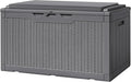 Greesum 100 Gallon Resin Deck Box Large Outdoor Storage by BuynowfromGreesum