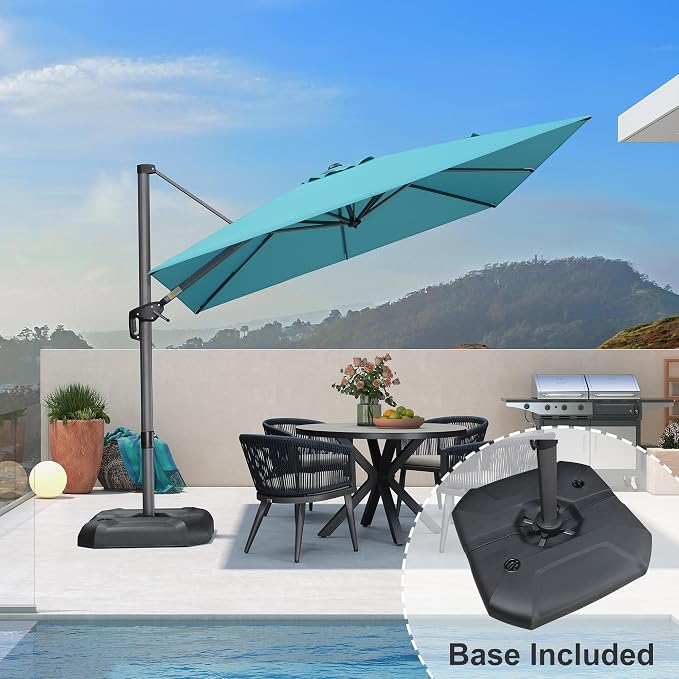 PURPLE LEAF Patio Umbrella - Image 3
