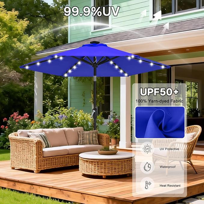 ABCCANOPY Solar Led Patio Umbrella - Image 5