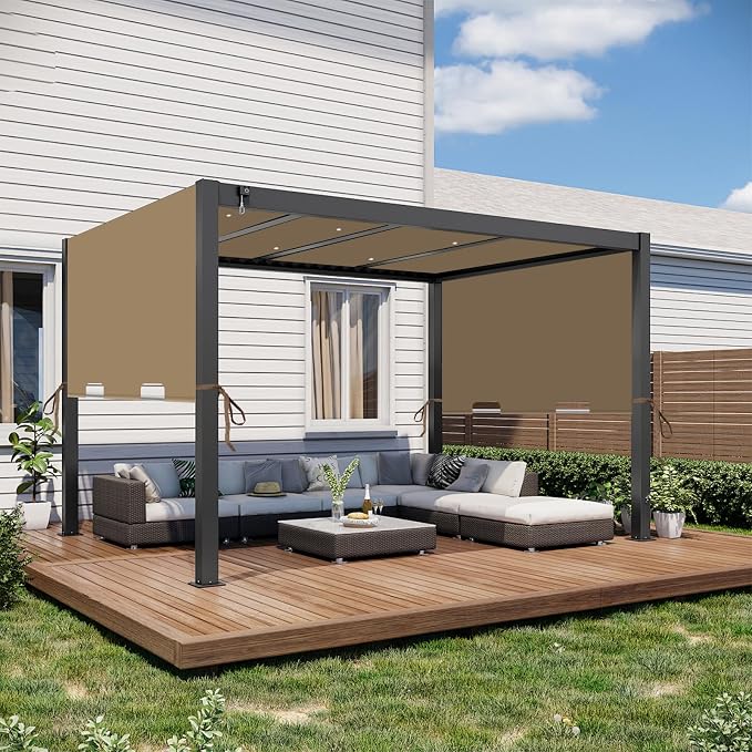 85"x 208" Universal Pergola Shade Cover, Garden Shade Replacement - Image 6