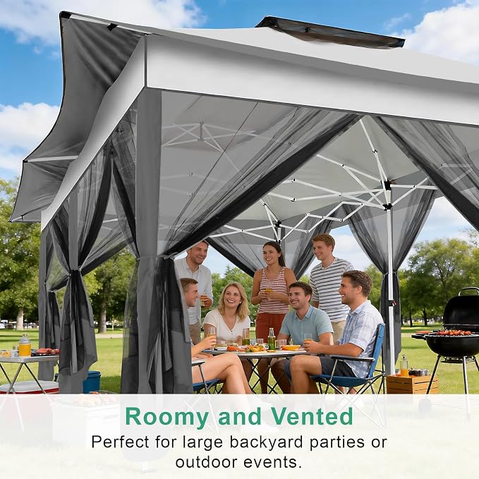 COBIZI 12x20 Pop up Canopy Tent - Image 2