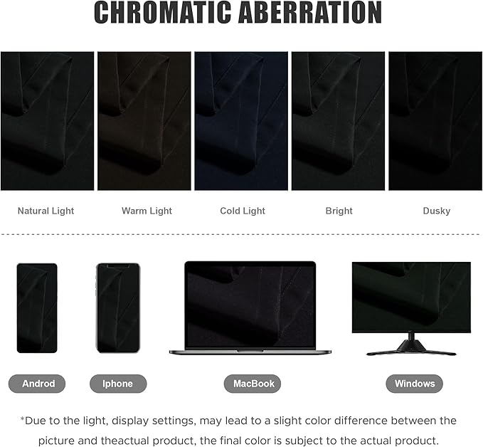 BONZER Outdoor Curtains for Patio Water Resistant | Heavy Privacy Light - Image 5