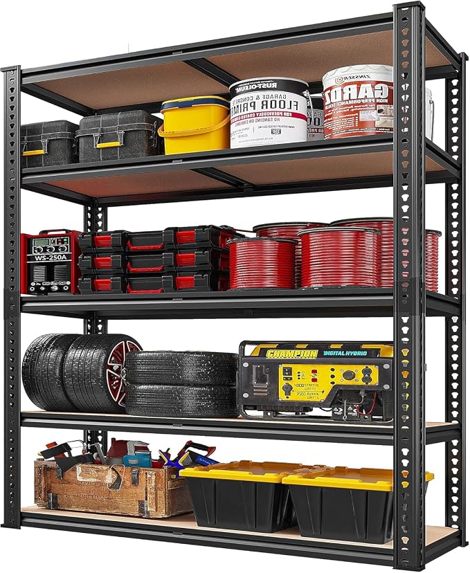 REIBII 40" W Storage Shelves Load 2500Lbs by REIBII