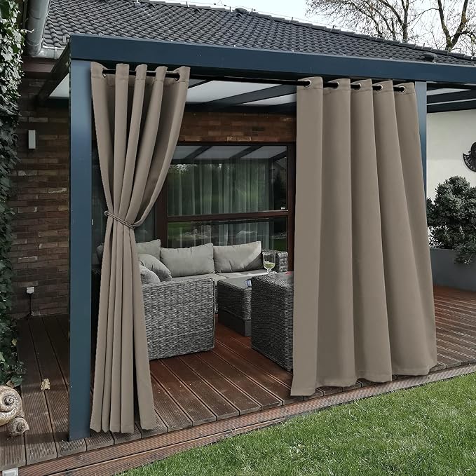 BONZER Waterproof Indoor/Outdoor Curtains - Image 5