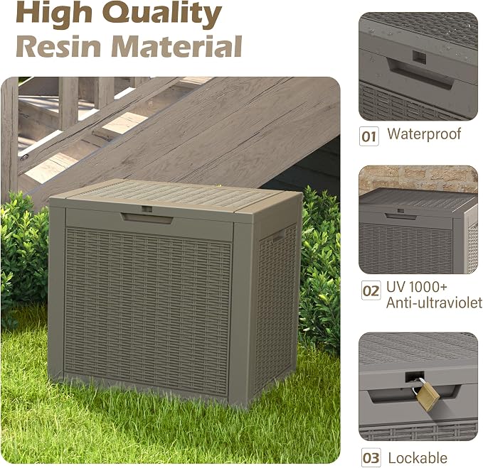 Outdoor Storage Waterproof Deck Box - Image 3