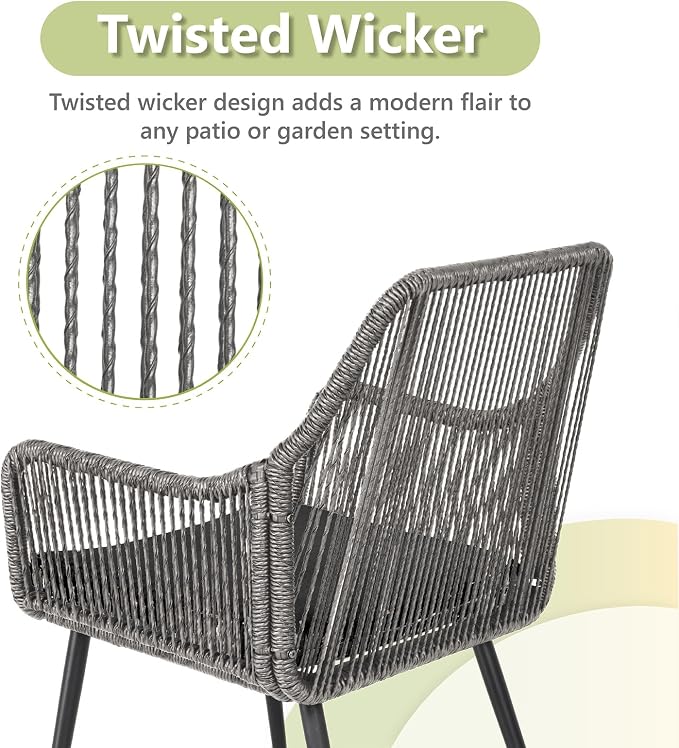 Patio Dining Chairs, Outdoor Dining Chairs - Image 4
