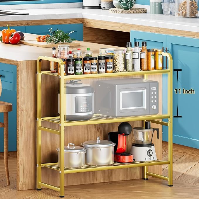 Standard Shelf Organizer for Outdoor Indoor, Waterproof Heavy Duty Metal - Image 3
