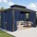 Outdoor Curtains for Patio Waterproof, 8 Panels, Rod Pocket | Weatherproof & by RichSets