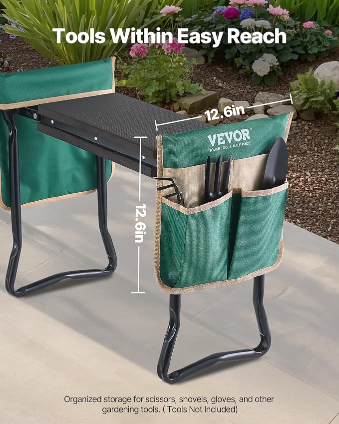 VEVOR Garden Kneeler and Seat Heavy Duty, Kneeling Bench - Image 7