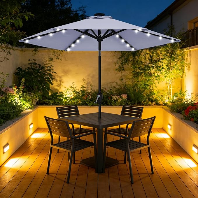 ABCCANOPY Solar Led Patio Umbrella - Image 9