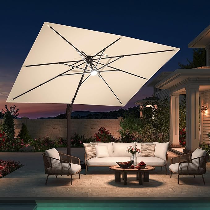 10 X 13 FT Cantilever Patio Umbrella - Image 2
