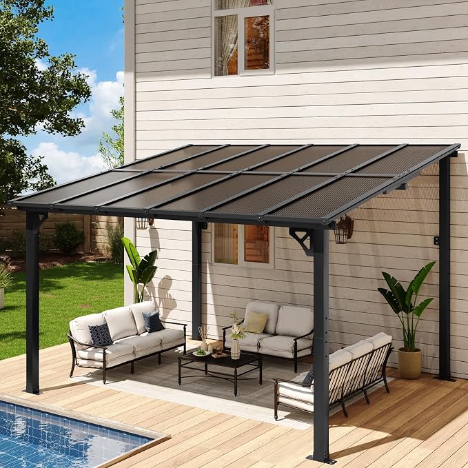 Aoxun 12’x10’ Gazebo for Patio, Gazebo Pergola by Aoxun