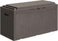 Greesum 100 Gallon Resin Deck Box Outdoor Storage by BuynowfromGreesum