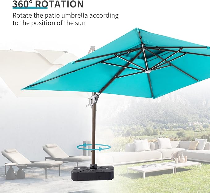 JZ-DZS Cantilever Patio Umbrella - Image 7