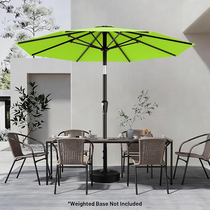 9 FT Patio Umbrella for Outdoor, Outdoor Table Umbrella - Image 6