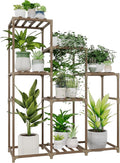 Bamworld Tall Plant Stand Indoor Wood Shelf Outdoor Tiered Rack | by Bamworld