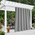 NICETOWN Outdoor Curtain for Patio Waterproof 108" Length Public Divider by NICETOWN