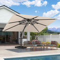 9x12 FT Outdoor Cantilever Patio Umbrella by Unknown