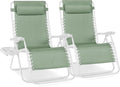 Best Choice Products Set of 2 Extra Wide Adjustable Steel Mesh Zero Gravity by Unknown