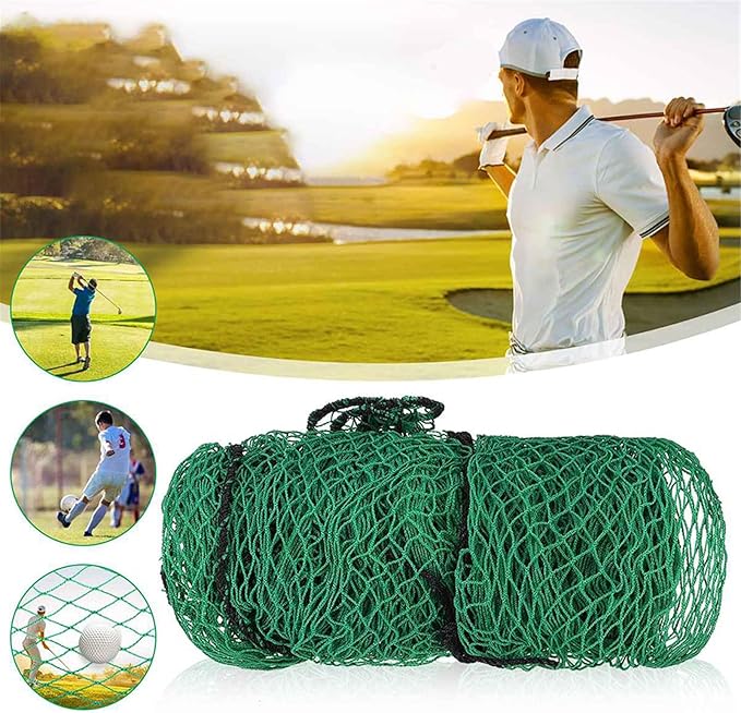 Golf Cage Replace Net | Outdoor Sport Ball Barrier | Golf Netting for Garage,for Baseball Softball Hockey Soccer Basketball Tennis Gardening Farming