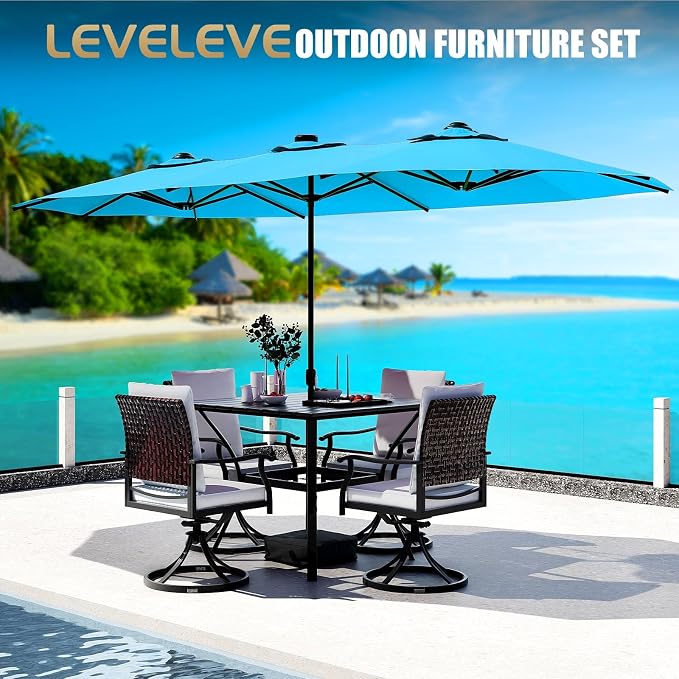 15FT Double-Sided Patio Umbrella - Image 6