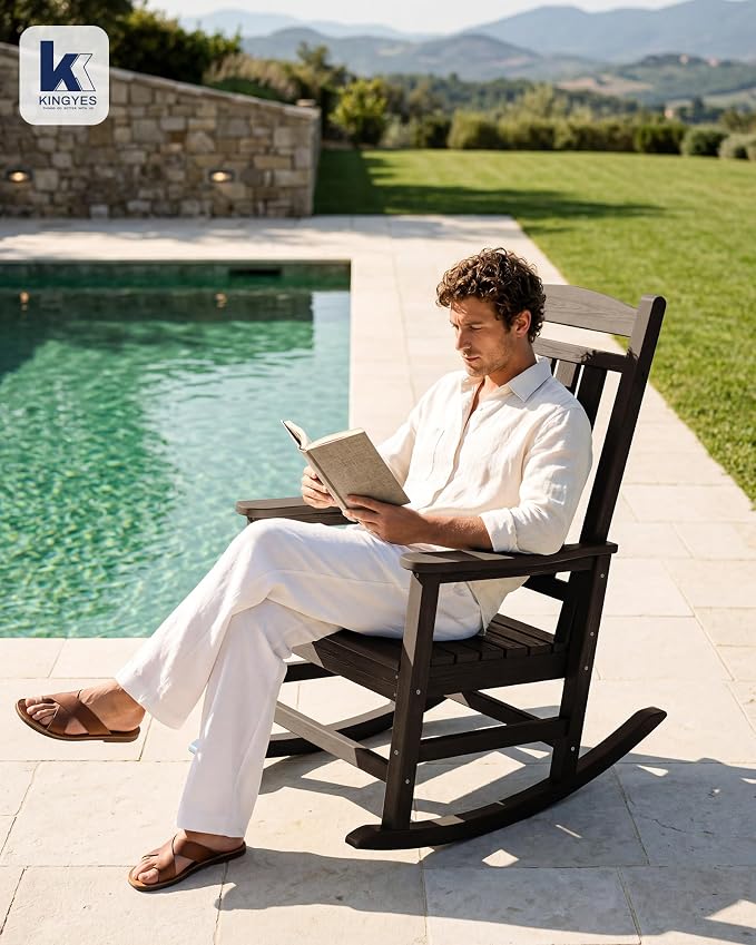 Oversized Outdoor Rocking Chair - Image 2
