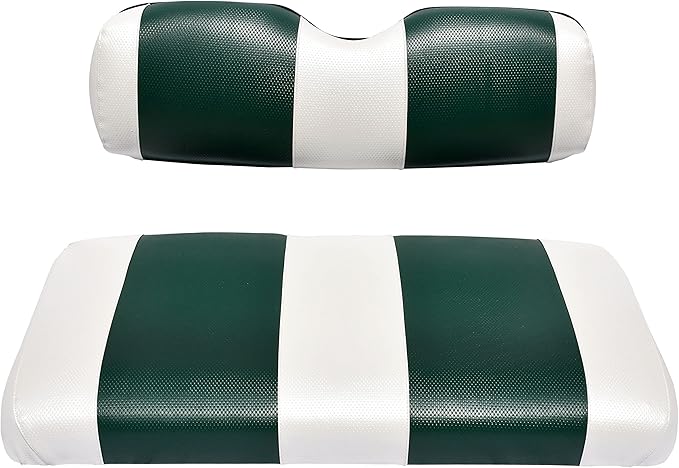Club Car Post-2000 DS Golf Cart Front Replacement Seat Cover Set Made with Marine Grade Vinyl - Staple On Installation