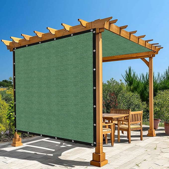 Amagenix 90% Pergola Shade Cover 6' X 18' Sun Shade Cloth by Amagenix