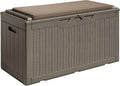 Devoko 100 Gallon Resin Waterproof Outdoor Storage Box by DEVOKO