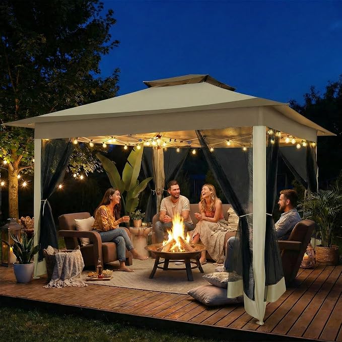 COBIZI 12x12 Pop Up Canopy Portable Gazebo - Image 2