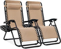 Best Choice Products Set of 2 Adjustable Steel Mesh Zero Gravity Lounge Chair by Unknown