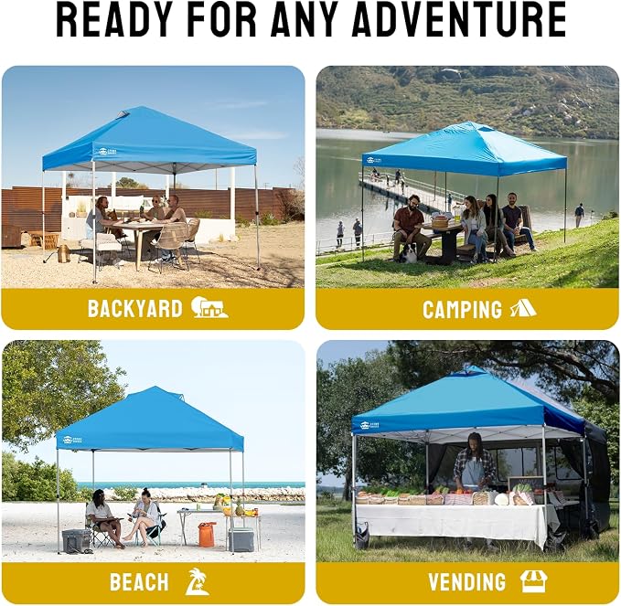 CROWN SHADES 10x10 Pop Up Canopy Tent - Image 5