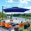 Hoteel Outdoor Patio Umbrella - 10ft Cantilever Umbrella by HOTEEL
