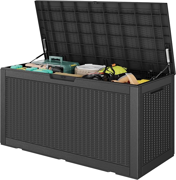 Outdoor Storage Waterproof Deck Box by Unknown