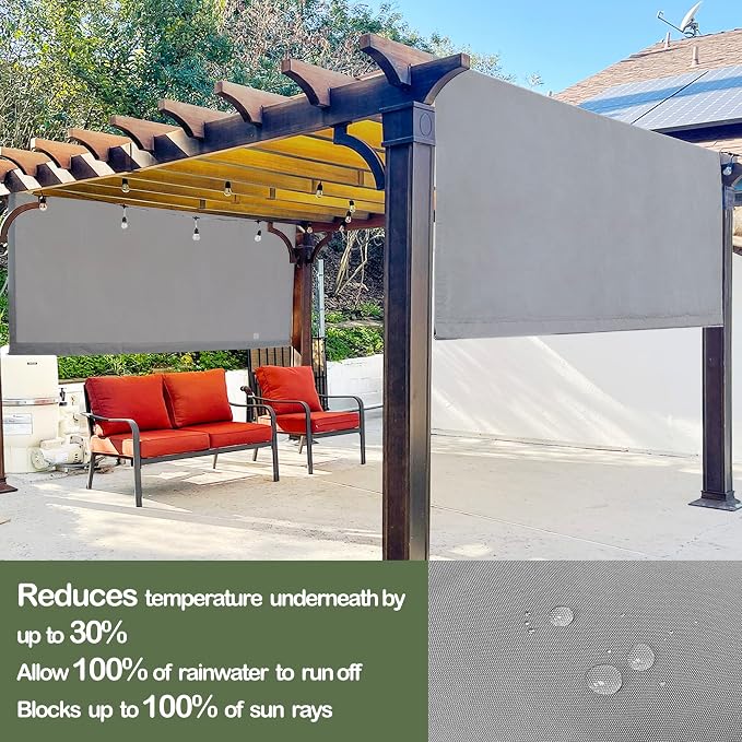 Alion Home Waterproof Pergola Cover - Image 3