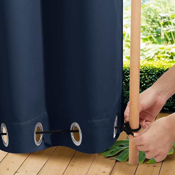 NICETOWN Windproof Outdoor Curtains - Image 4