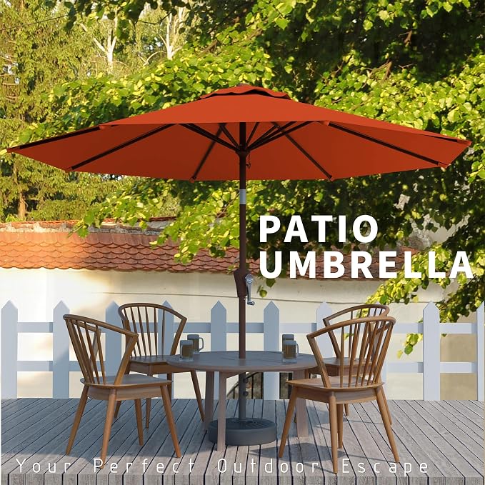 10FT Patio Umbrella, Outdoor Umbrella - Image 7