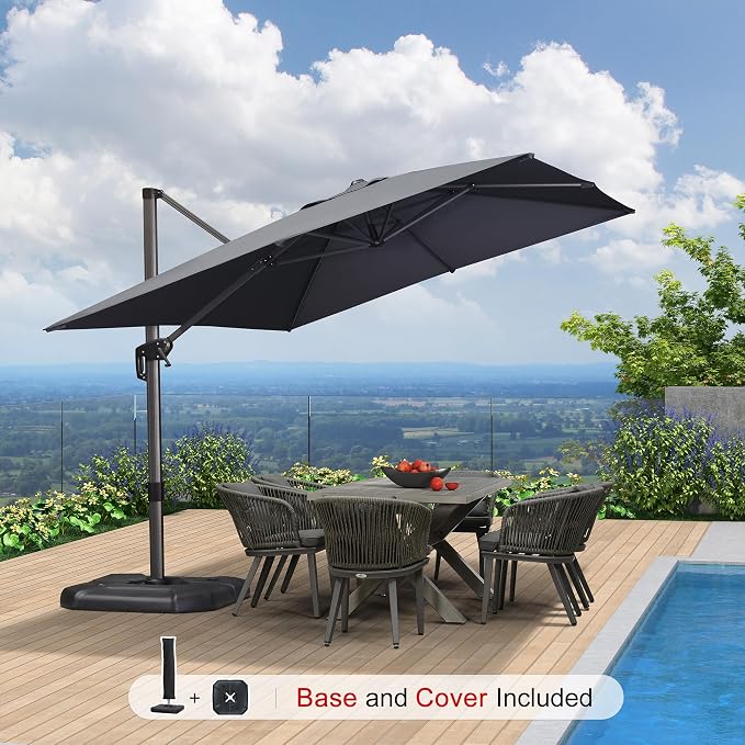 PURPLE LEAF Patio Umbrella - Image 3