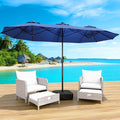 15FT Double-Sided Patio Umbrella by Enjoyyourlife