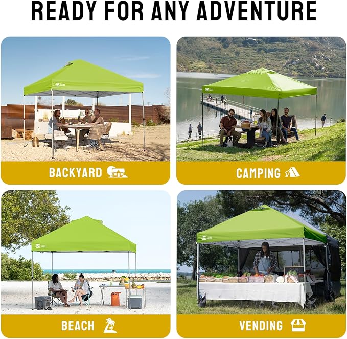 CROWN SHADES 10x10 Pop Up Canopy Tent - Image 4