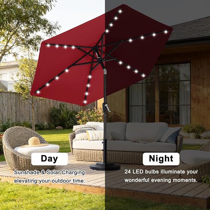 ABCCANOPY Solar Led Patio Umbrella - Image 4