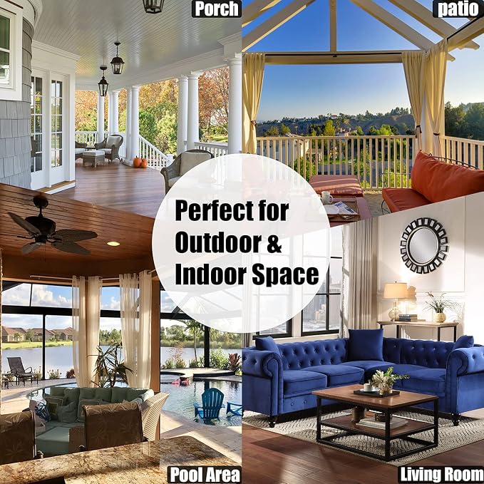 BONZER Waterproof Indoor/Outdoor Curtains - Image 7