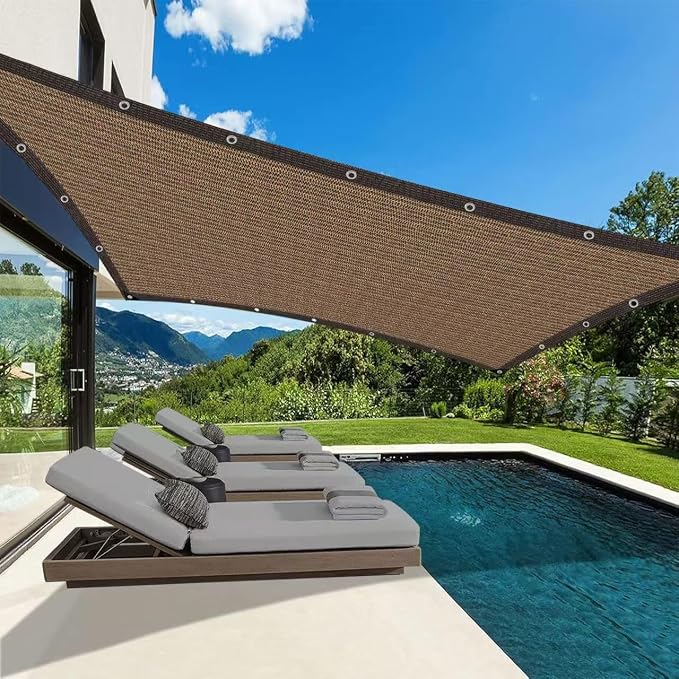 80% Shade Cloth, Durable Mesh Tarp - Image 4