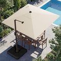 10x10FT Cantilever Outdoor Umbrella by ZLACUIU