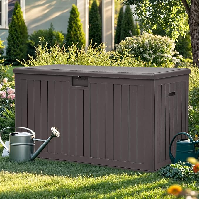 YITAHOME 220 Gallon Double-Wall Deck Box - Image 8