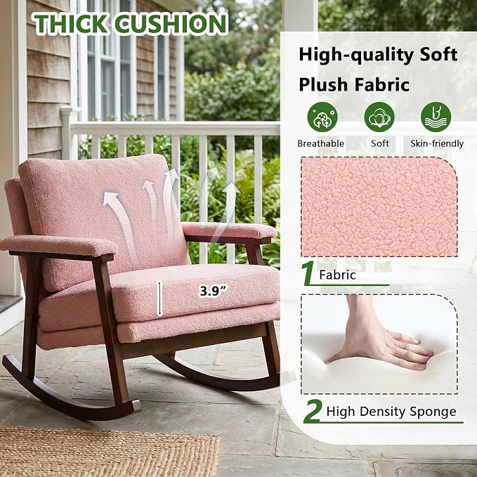Outdoor Patio Rocking Chairs - Image 4