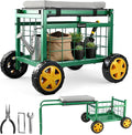 Saker Rolling Work Seat with Wheels by Saker